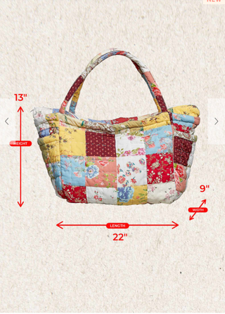 The Cottage Bloom Large Bag