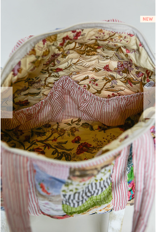 The Honey Quilt Bucket Bag