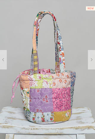The Honey Quilt Bucket Bag
