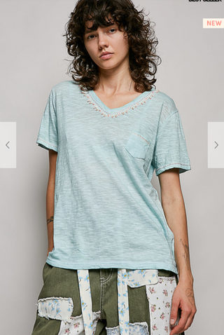 Island Air V-neck Tee (ALL COLORS)