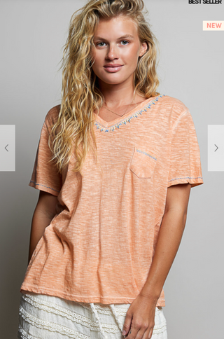 Island Air V-neck Tee (ALL COLORS)