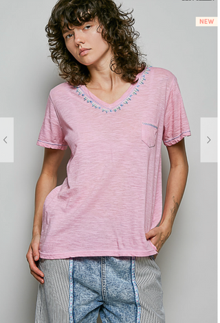 Island Air V-neck Tee (ALL COLORS)