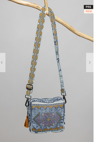The On The Denim Crossbody - PREORDER BEG OF JULY