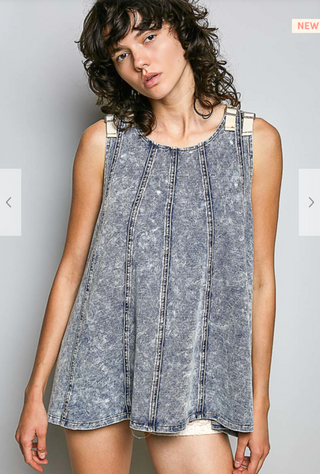 The Reed Denim Top