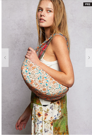 Blue and Orange Crossbody
