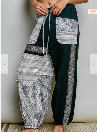 The Beach Breeze Joggers - BLACK