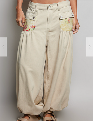Sunset Coast Joggers - CREAM