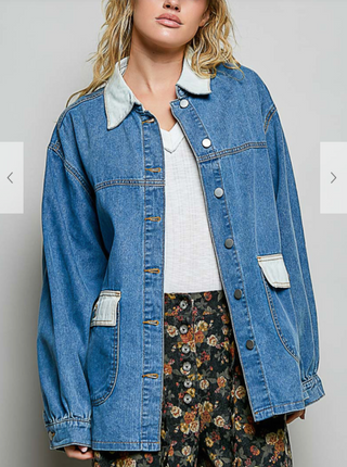 Orchid Oasis Barn Jacket
