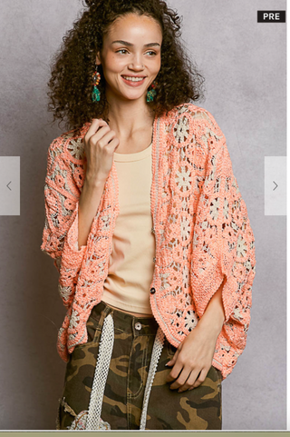 The Coral Crochet Top