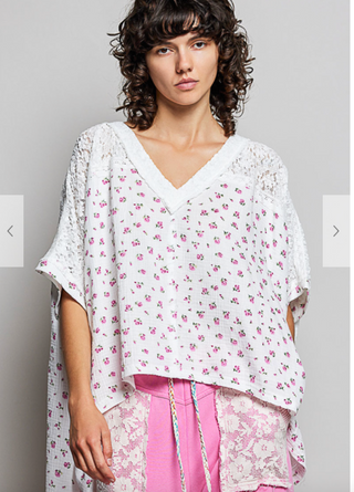 The Rosebud Gauze Top (FINAL SALE)