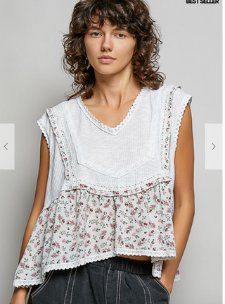 The Rosemary Tank - CREAM