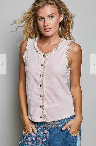 Lace Dreams Tank (ALL COLORS)