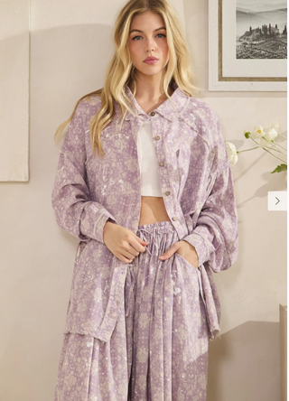 The Willow Breeze Button Down