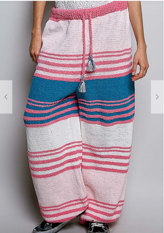 The Winter Wonderland BOTTOM - PINK/TEAL