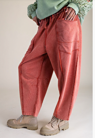 The Cienna Pants - BURNT CIENNA