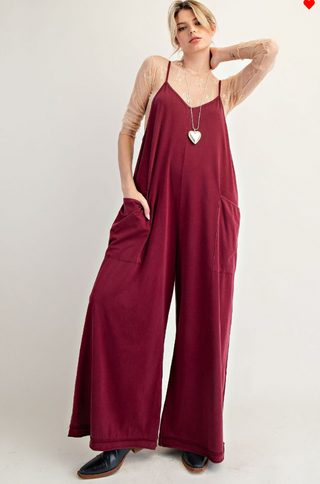 The Pumpkin Chai Jumper - BURGENDY