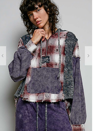 The Cozy On The Coast Henley - PLUM