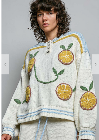 The Lemon Cobbler Sweater