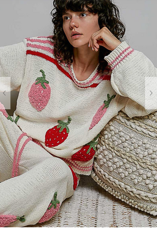 The Strawberry Shortcake Sweater