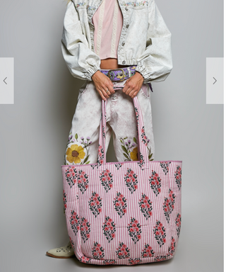Prairie Bloom Bag - PINK ROSE