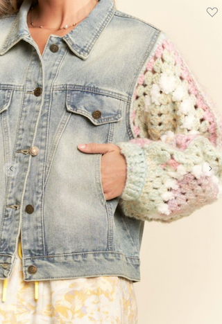 The Cosmic Crochet Jacket