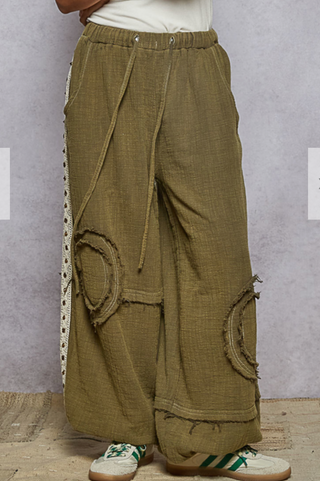 Chestnut Chill Joggers - OLIVE