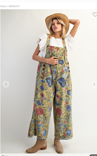 The Corn Maze Denim Jumper