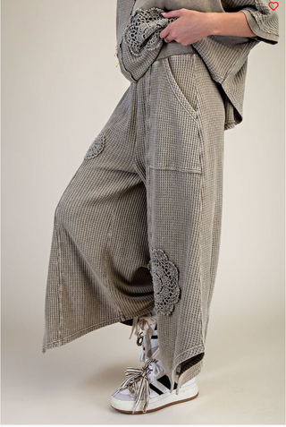 The Monica Waffle Bottoms - OLIVE