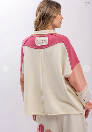 The Pink Floral Garden Top