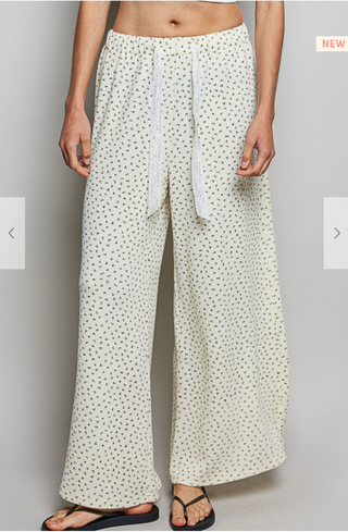 The Lover Floral Bottoms - CREAM