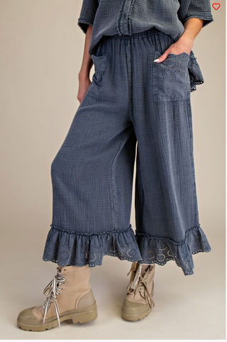 The Stone Eyelet Bottoms