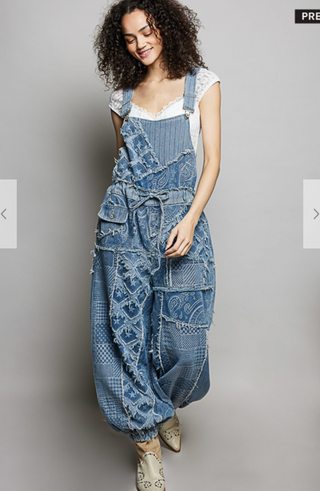 The Days At The Docks Denim Overalls