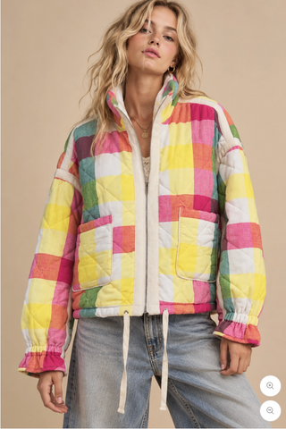 The Kaleidoscope Quilted Jacket
