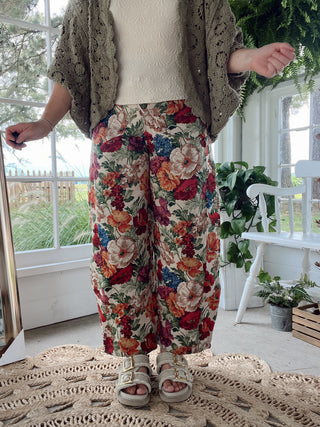The Fall Festive Jaquard Pants
