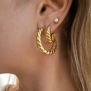 Opal Studs