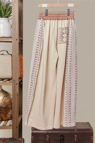 The Expresso Bean Wide Leg Pants