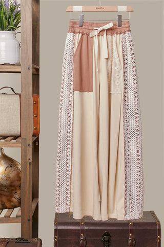 The Expresso Bean Wide Leg Pants