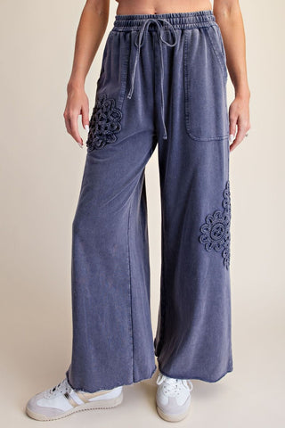 The Chilly Morning Crochet Set - NAVY