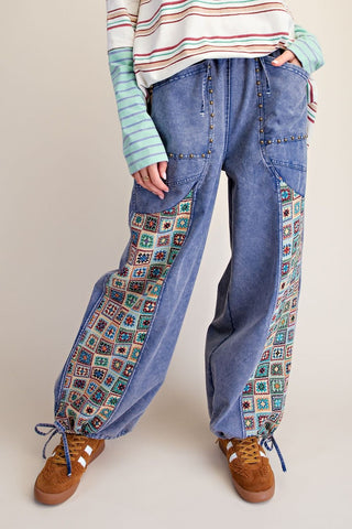 Not Your Grannys Joggers - DENIM