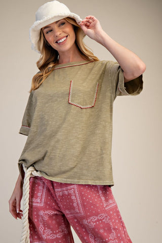 Meadow Muse Tee - OLIVE