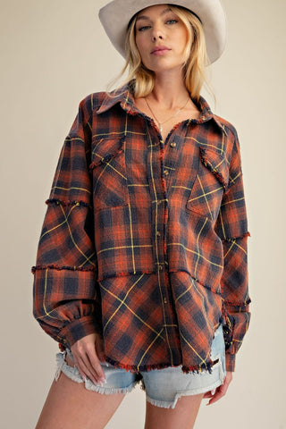 The Seaside Plaid Flannel